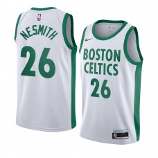 Boston Celtics Aaron Nesmith White City Jersey 2020 NBA Draft