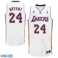 Kobe Bryant Los Angeles Lakers Revolution 30 Swingman Home Jersey-White