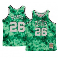 Boston Celtics Aaron Nesmith Galaxy Hardwood Classics Jersey Green