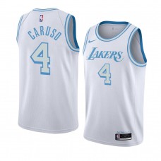 Alex Caruso Los Angeles Lakers City Edition Jersey 2020-21 White