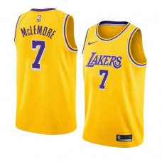 Los Angeles Lakers Ben McLemore Icon Edition Swingman Jersey Gold