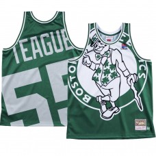 Boston Celtics Jeff Teague Big Face Hardwood Classics Jersey