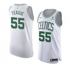 2020-21 Boston Celtics Jeff Teague Association Authentic Vistaprint Patch Jersey