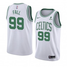 2020-21 Boston Celtics Tacko Fall Association Vistaprint Patch Jersey