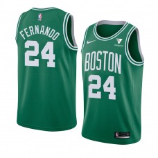 Boston Celtics Bruno Fernando Icon Edition Jersey Green