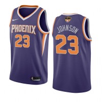 Phoenix Suns Cameron Johnson 2021 NBA Finals Jersey Purple