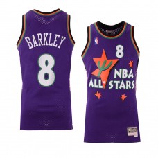 Charles Barkley Phoenix Suns 1995 NBA All-Star Jersey Western Conference Purple
