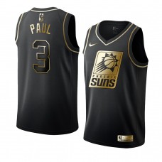 Chris Paul Phoenix Suns Golden Edition Jersey Black