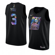 Chris Paul Phoenix Suns Iridescent Holographic Jersey Black