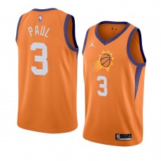 Phoenix Suns Chris Paul Orange Statement Jersey
