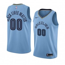 Custom Memphis Grizzlies Statement Jersey Blue