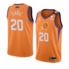 Phoenix Suns Dario Saric 2021 NBA Finals Statement Edition Jersey Orange