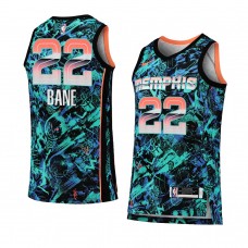 Memphis Grizzlies Desmond Bane Select Series Dazzle Jersey Turquoise