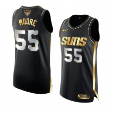Phoenix Suns E'Twaun Moore 2021 NBA Finals Golden Edition Jersey Black