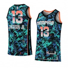 Memphis Grizzlies Jaren Jackson Jr. Select Series Dazzle Jersey Turquoise