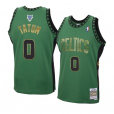 Boston Celtics Jayson Tatum Hardwood Classics Special Edition Jersey Green