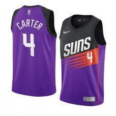 Phoenix Suns 2021 Jevon Carter Earned Edition Swingman Jersey Purple