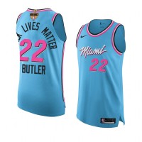 Jimmy Butler Miami Heat 2020 NBA Finals Authentic Jersey Blue