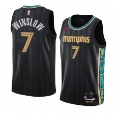 Black Memphis Grizzlies Justise Winslow City New Uniform Jersey