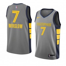 Justise Winslow Memphis Grizzlies City Jersey Gray