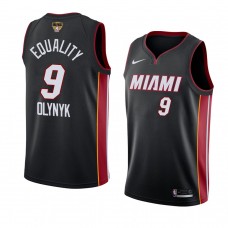 Kelly Olynyk Miami Heat 2020 NBA Finals Bound Jersey Black