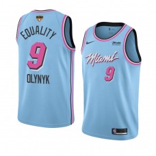 Kelly Olynyk Miami Heat 2020 NBA Finals Bound Jersey Blue