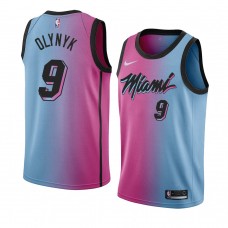Kelly Olynyk Miami Heat City Jersey Pink Blue