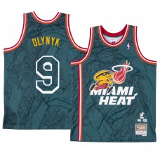 Kelly Olynyk Miami Heat Denzel Curry x BR Remix Jersey Green