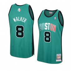 Boston Celtics Kemba Walker Hardwood Classics Authentic Jersey Kelly Green