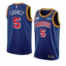 Golden State Warriors Kevon Looney Classic Edition 75th anniversary Jersey Blue