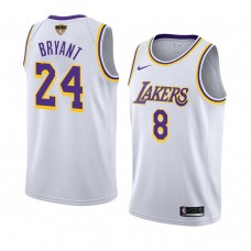 Kobe Bryant Los Angeles Lakers 2020 NBA Finals Bound Association Jersey White
