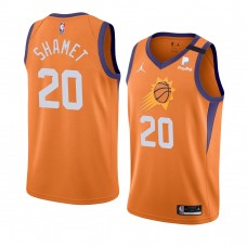 Phoenix Suns Landry Shamet Statement Edition Jersey Orange