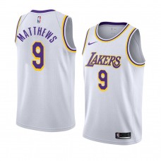 Los Angeles Lakers Wesley Matthews Associateion Edition Jersey
