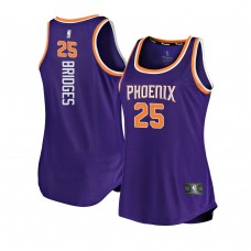 Phoenix Suns Mikal Bridges Women Icon Edition Tank Jersey Purple