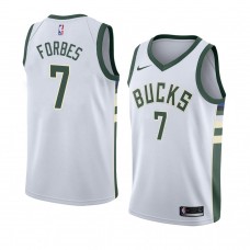 2020-21 Milwaukee Bucks Bryn Forbes Association Jersey