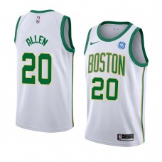 Boston Celtics Ray Allen City Edition Swingman Jersey White