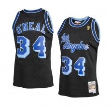 Los Angeles Lakers Shaquille O'Neal Reload 2.0 Hardwood Classics Jersey Black