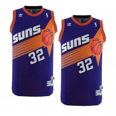 Phoenix Suns Jason Kidd Purple Authentic Jersey Throwback