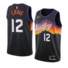 Phoenix Suns #12 Torrey Craig City Edition Swingman Jersey Black