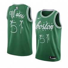 Tremont Waters Boston Celtics 2020 Christmas Night Special Edition Jersey Green