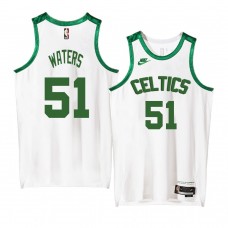 Boston Celtics Tremont Waters Classic Edition Origins 75th anniversary Jersey White