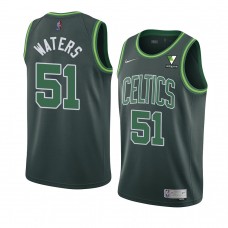 Tremont Waters Boston Celtics Earned Jersey Vistaprint Patch Green