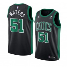 Tremont Waters Boston Celtics Statement Vistaprint Patch Jersey 2020-21 Black