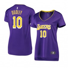 Women's Los Angeles Lakers Jared Dudley Fast Break Replica Jersey Purple
