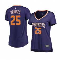 Women's Phoenix Suns Mikal Bridges Fast Break Player Jersey Purple