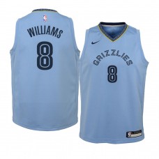 Youth Memphis Grizzlies Ziaire Williams Statement Edition 2021 NBA Draft Jersey Blue