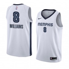 Memphis Grizzlies Ziaire Williams 2021 Association Edition Jersey White