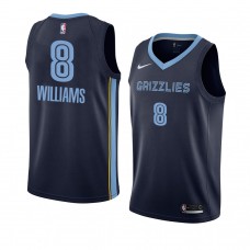Memphis Grizzlies Ziaire Williams Icon Edition Jersey Navy